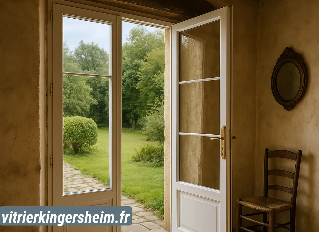 Installation de fenêtre en PVC Kingersheim